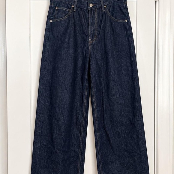 Uniqlo Denim - UNIQLO Dark Wash Wide Leg Jeans — Size 27